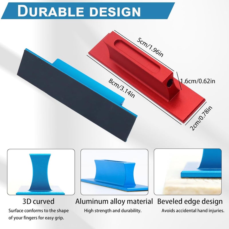 DULIWO 152 PCS Model Sandpaper Set Upgraded Sanding Stick Tool Self-Adhesive Replaceable 100-2000 Grit Sandpaper Suitable for Gunpla Models Plastic Models Resin Kits Miniature Detailing Wet and Dry Use - Image 2